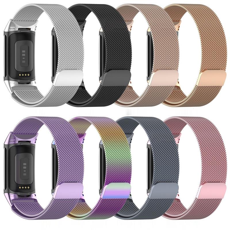 Milanese Loop Magnetic - Metal Band For Fitbit Charge 5