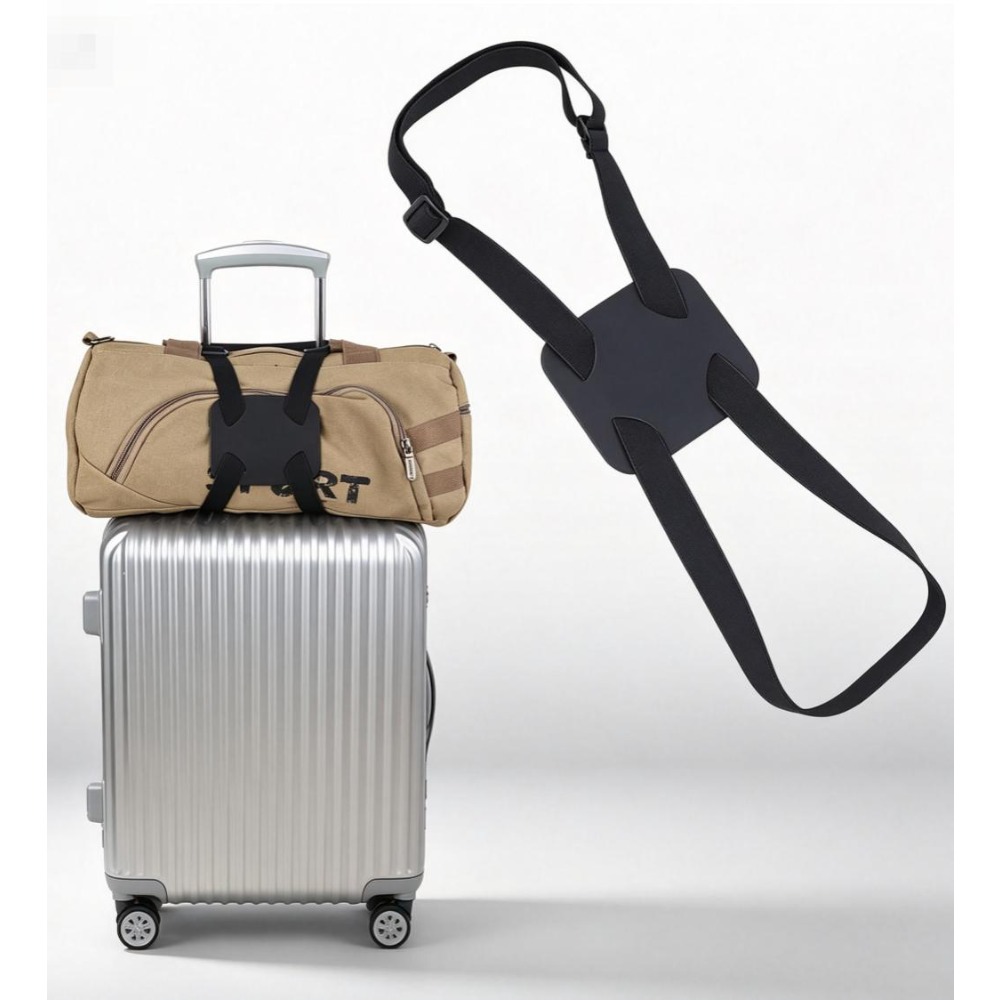 Black Adjustable Luggage Bunge - Leather Strap Quick Release recension och pris