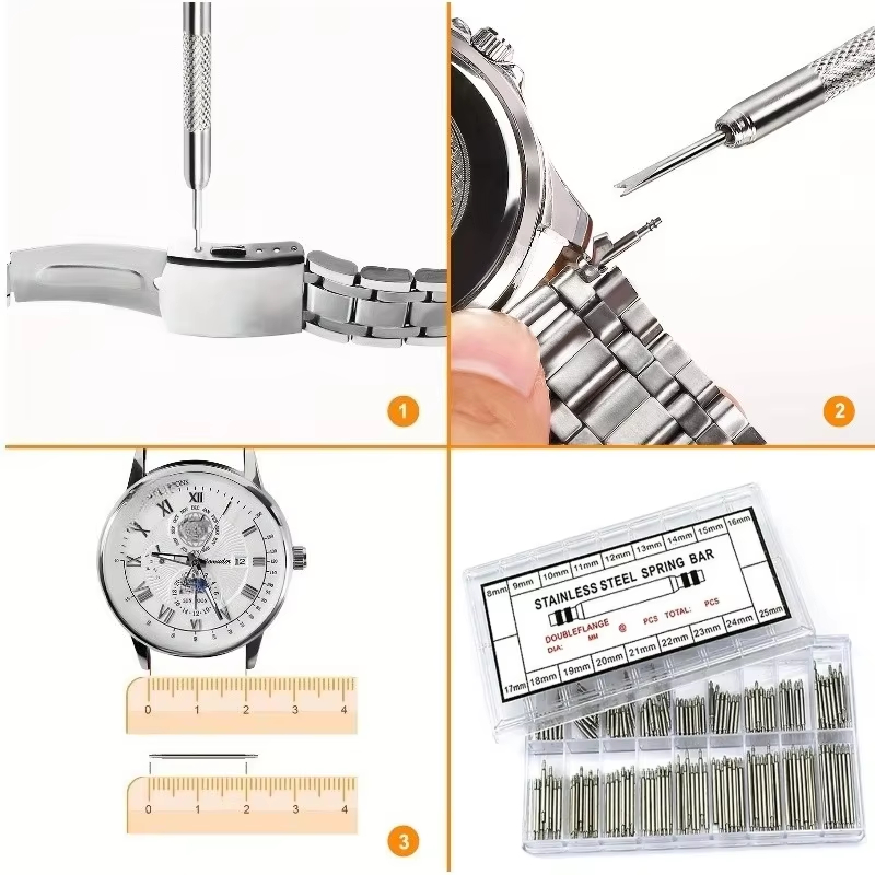 270pcs Stainless Steel Spring  - Spring Bar Tool Set recension och pris