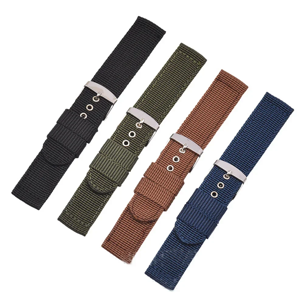 Soft and Comfortable Nylon Str - Canvas Strap Watch recension och pris