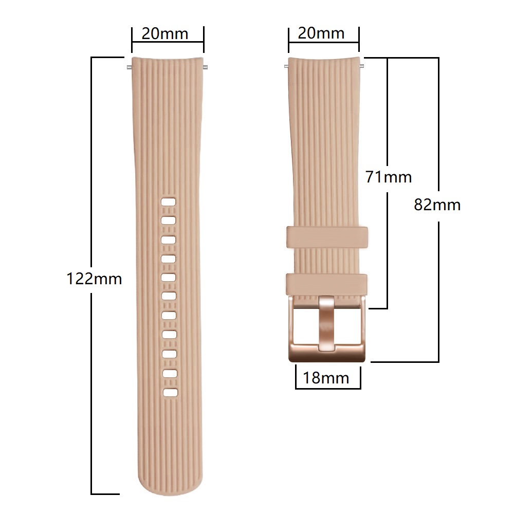 For Huawei GT2 42mm SmartWatch - Silicone Watch Band 22Mm recension och pris