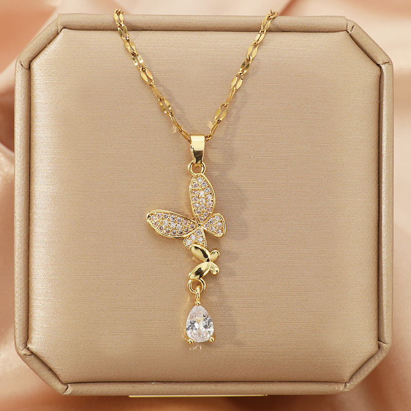 Butterfly Full Diamond Titaniu - Butterfly Clasp Deployant recension och pris