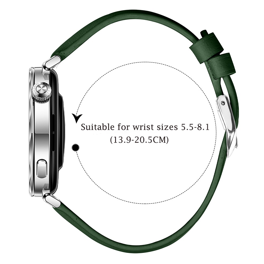 18mm Quick Release Leather Ban - Leather Strap Quick Release recension och pris