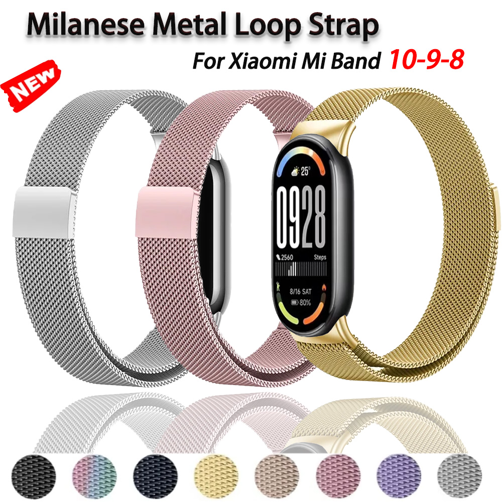 Milanese Loop Strap For Xiaomi - Milanese Loop Magnetic recension och pris