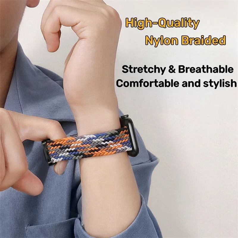 Nylon Braided Loop Strap For A - Milanese Loop Magnetic recension och pris