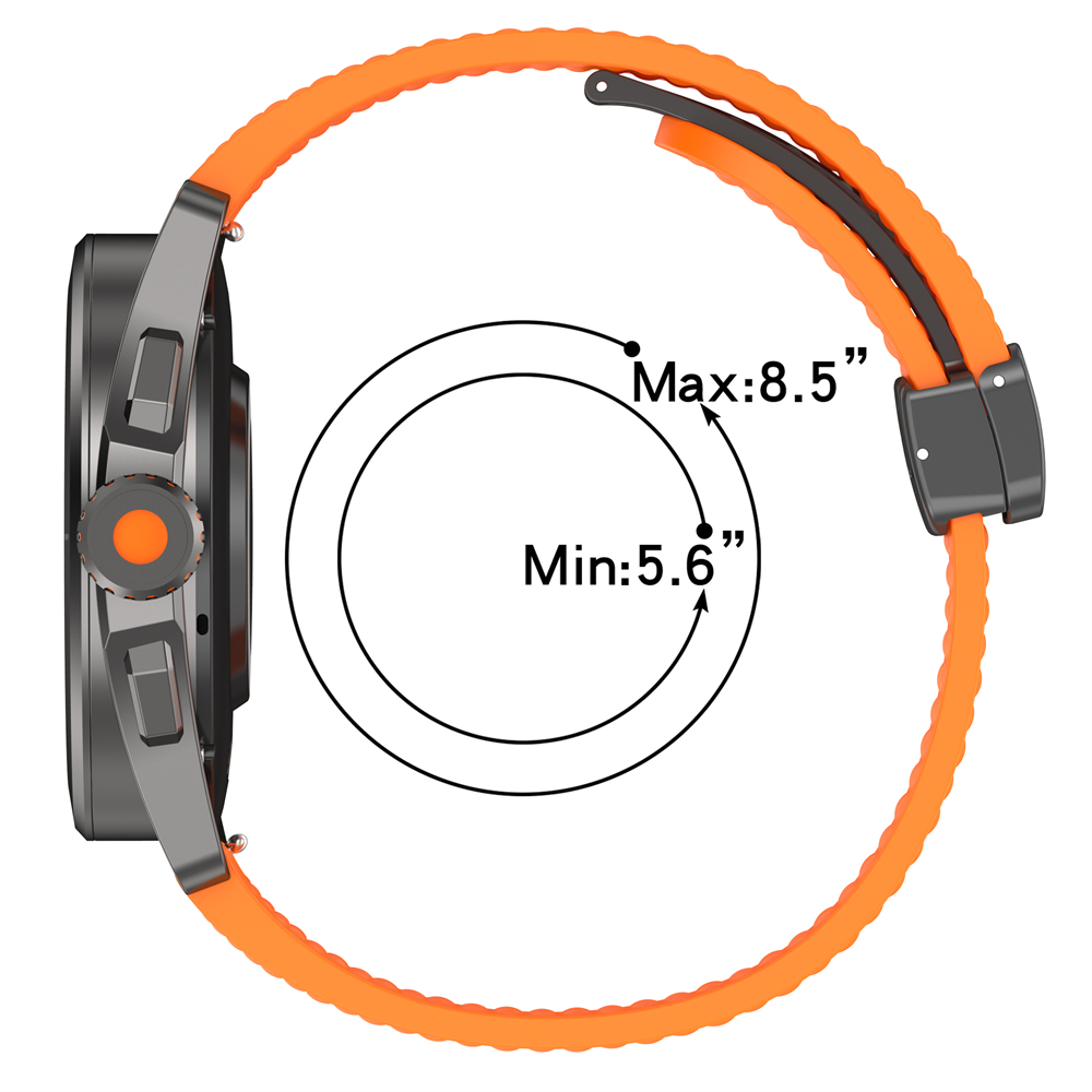 22MM Silicone Strap For HUAWEI - Silicone Watch Band 22Mm recension och pris