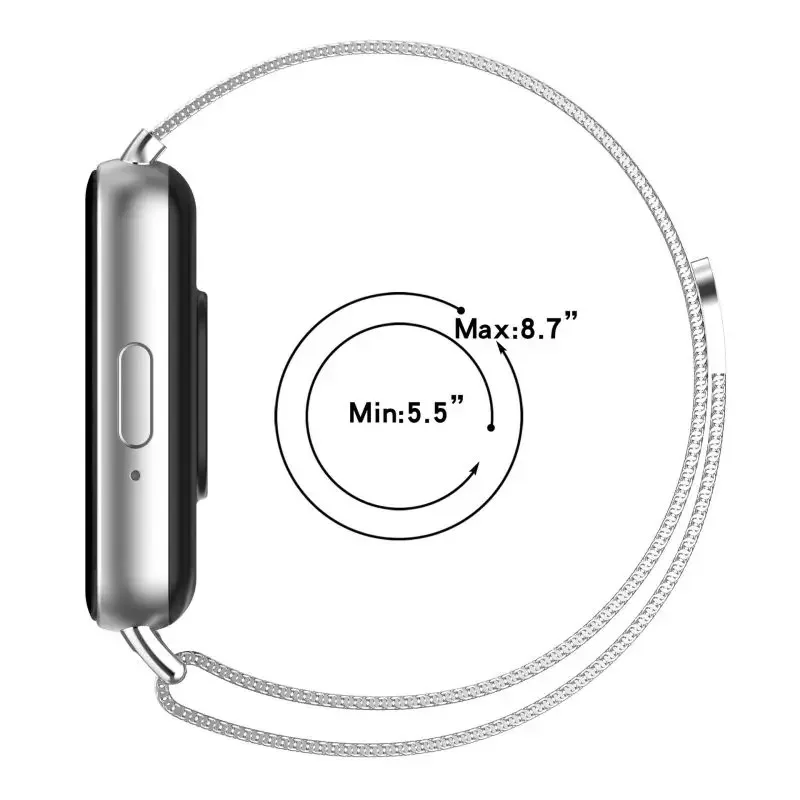 Stainless Steel Strap For Sams - Milanese Loop Magnetic recension och pris