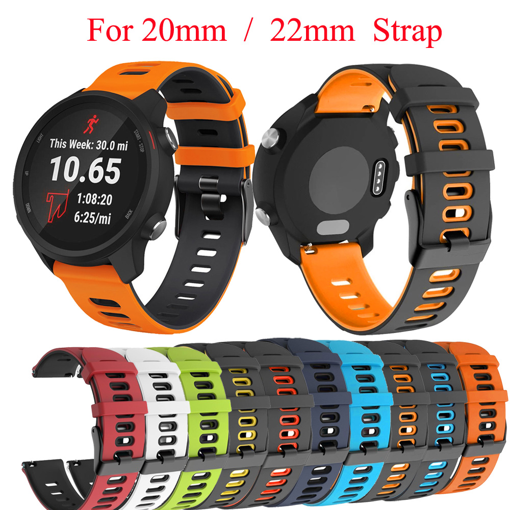 20 22mm Wrist Straps Band For  - Silicone Watch Band 22Mm recension och pris