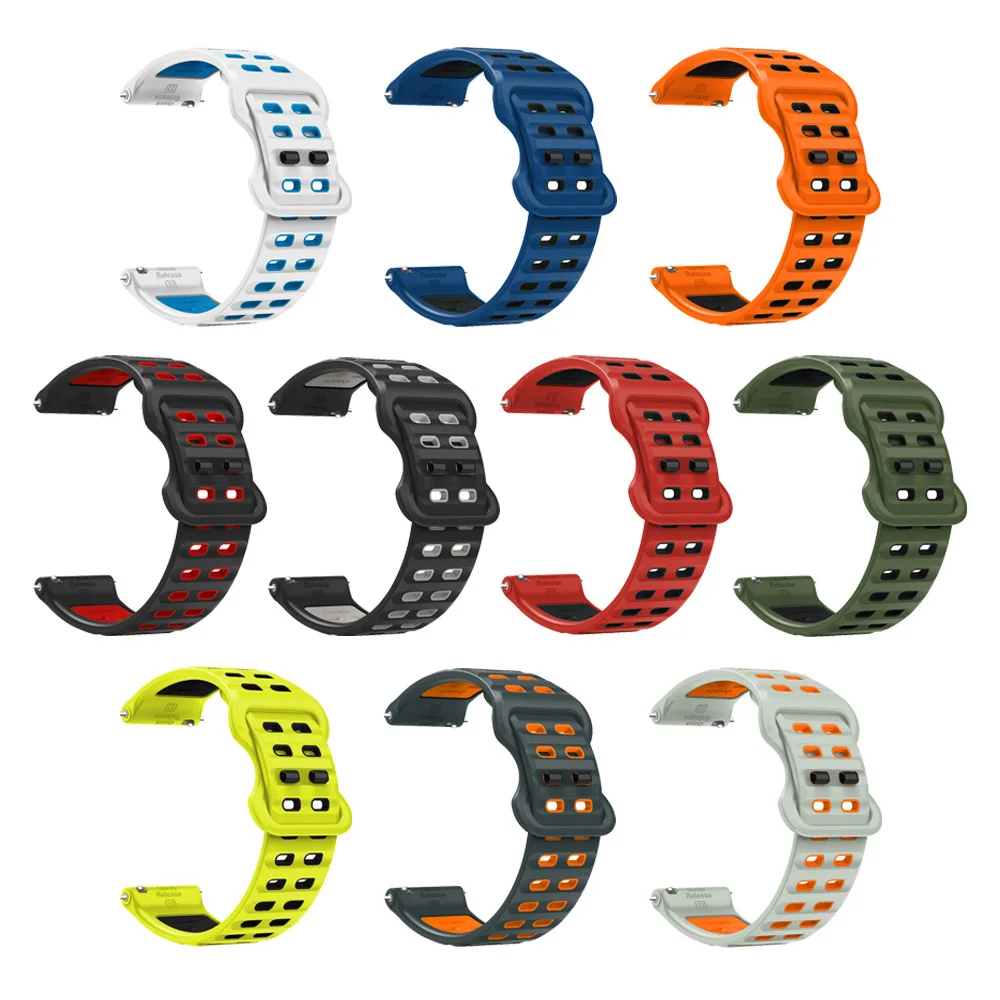 Silicone 22mm Strap For Garmin - Mesh Strap Metal recension och pris