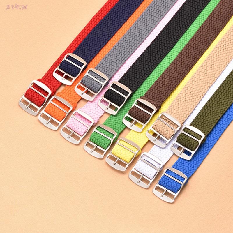 Canvas Sport Watchband Colorfu - Perlon Strap Woven recension och pris