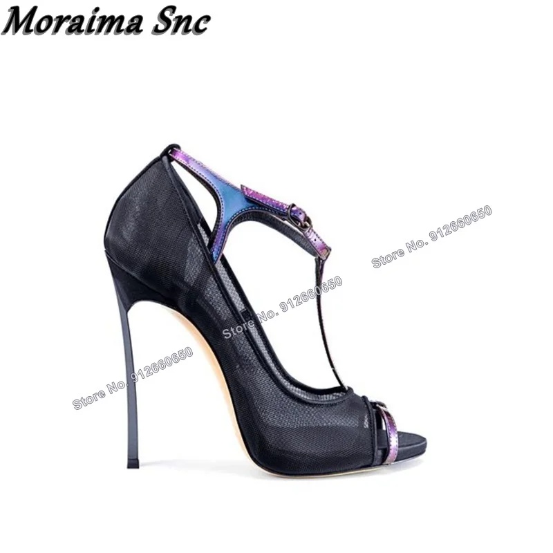 Moraima Snc Air Mesh T Strap M - Mesh Strap Metal recension och pris