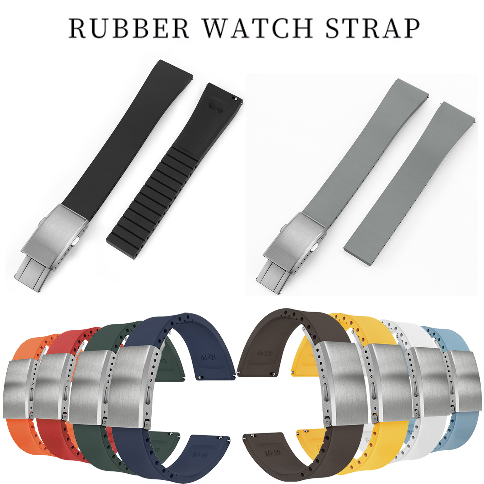 New Design CTS Fluororubber Wa - Suede Strap Watch recension och pris