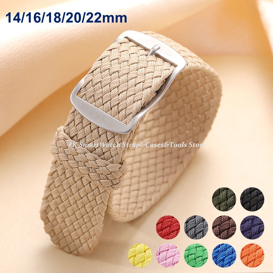 14mm 16mm 18mm 20mm 22mm Perlo - Perlon Strap Woven recension och pris