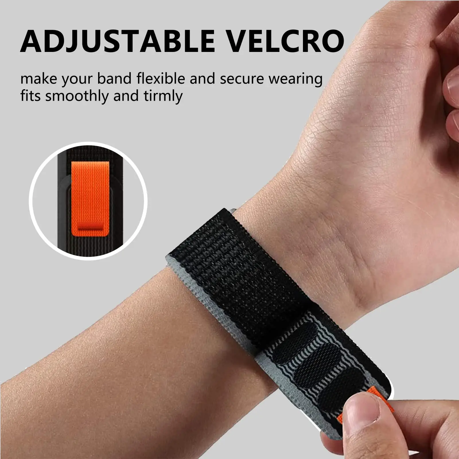 Trail Loop Strap 20/22mm For A - Sport Loop Velcro recension och pris