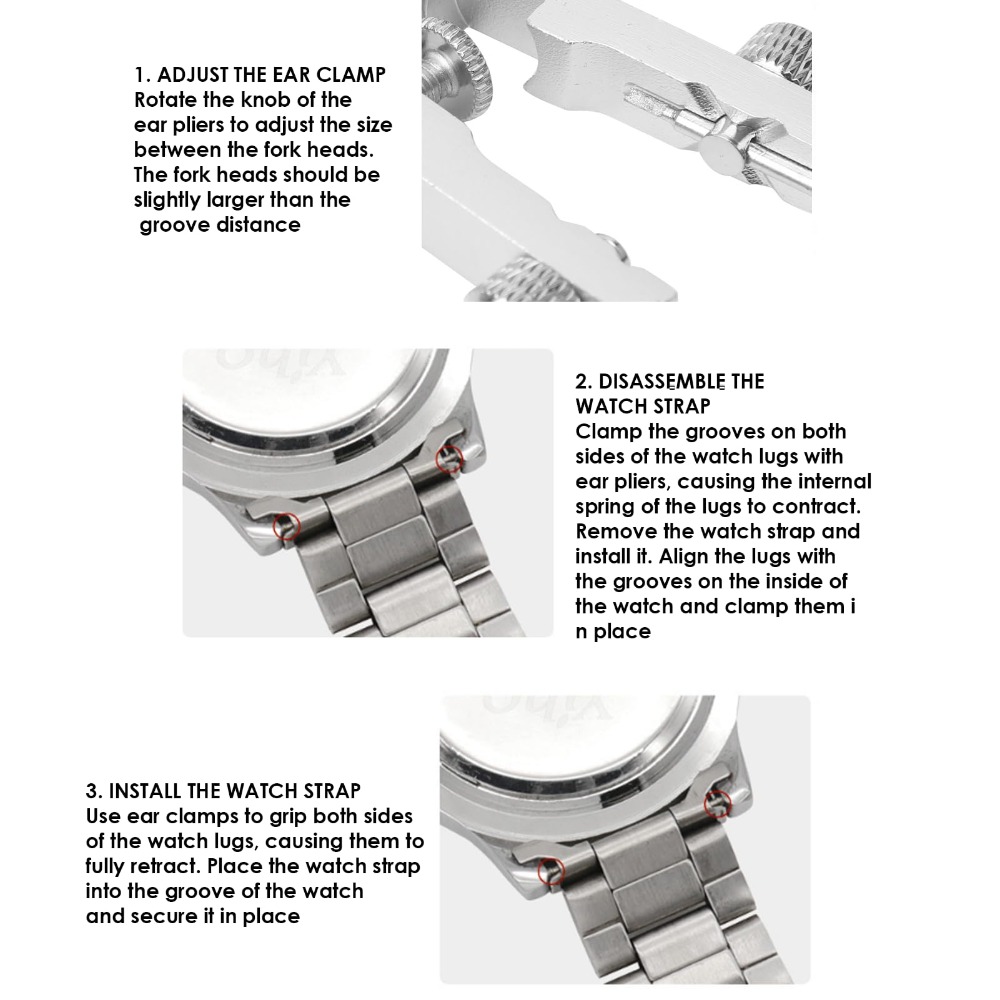Watch Spring Bar Plier Tool Ki - Spring Bar Tool Set recension och pris