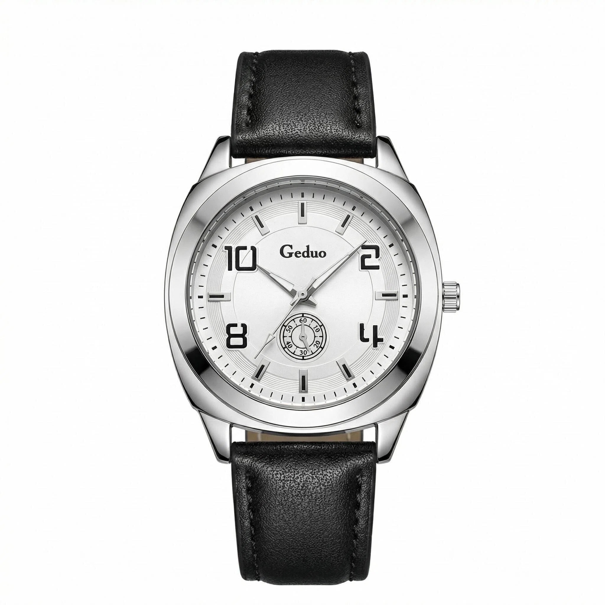 Men's Casual Quartz Watch 2026 - Leather Watch Band Men recension och pris
