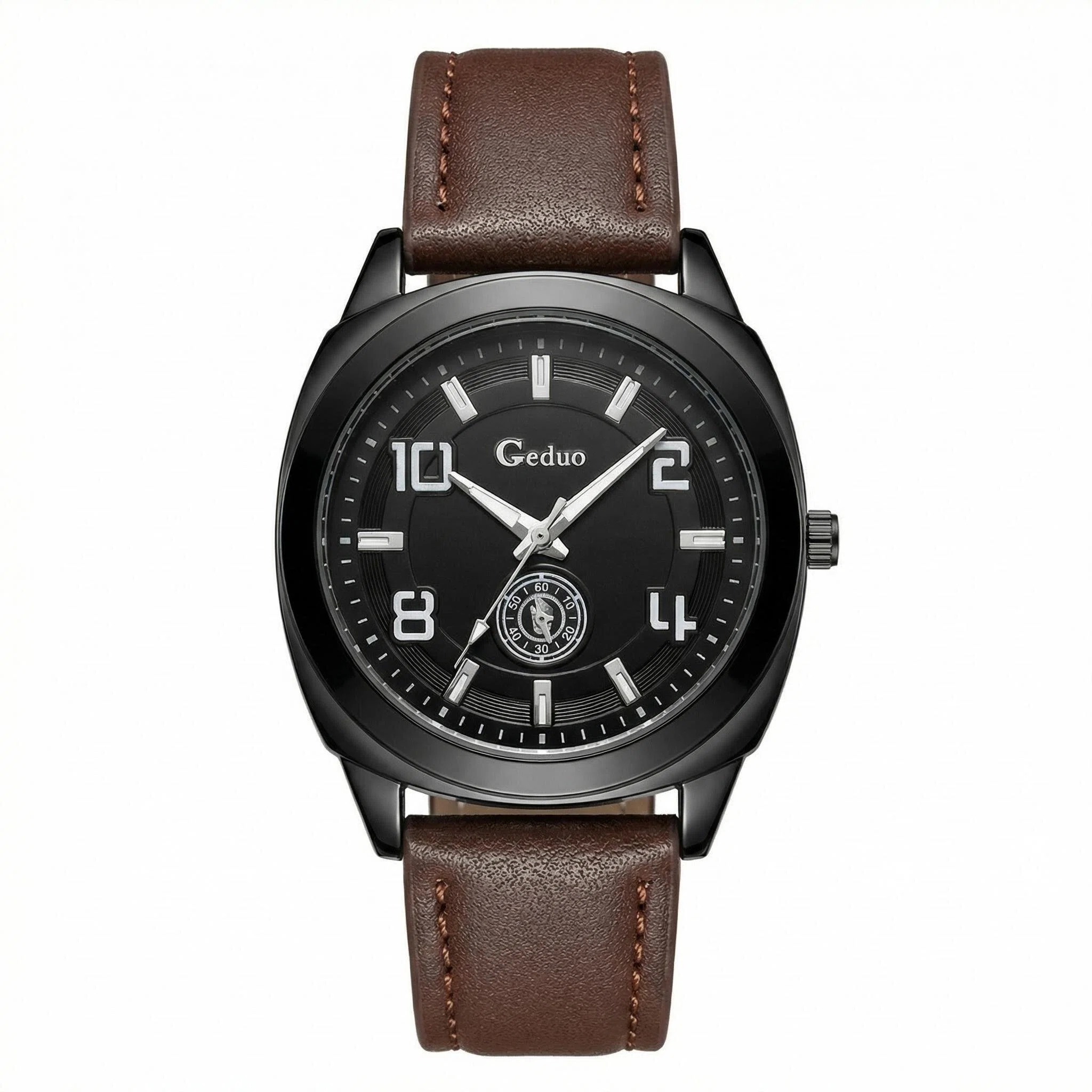 Men's Casual Quartz Watch 2026 - Leather Watch Band Men recension och pris