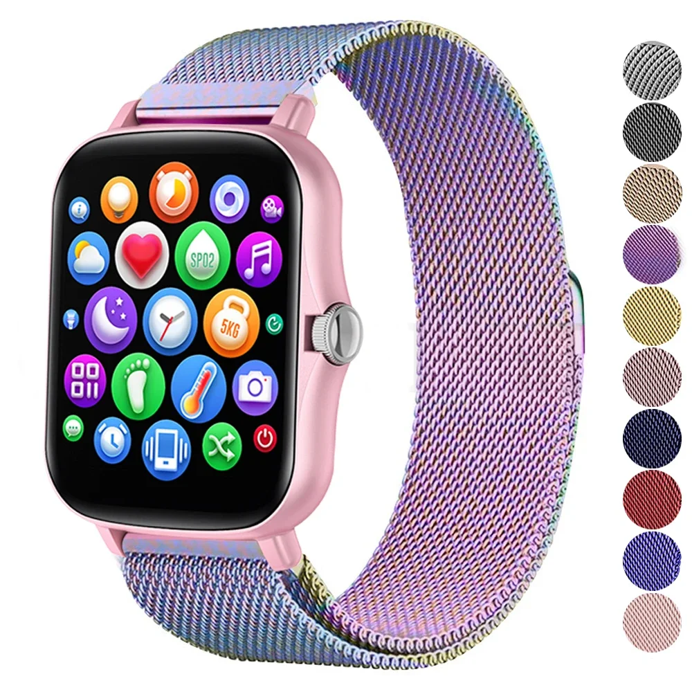 20mm strap For Amazfit GTS 4/3 - Milanese Loop Magnetic recension och pris