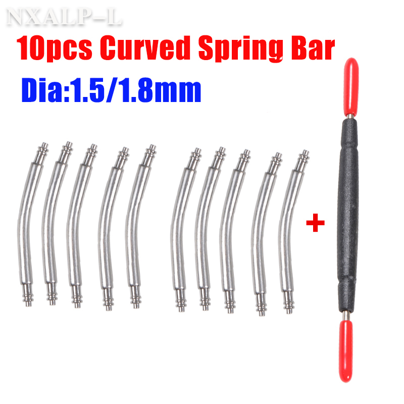 10pcs Curved Spring Bars 1.5 1 - Curved Spring Bar recension och pris