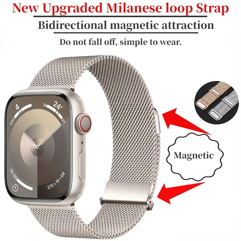 Upgrade Milanese Loop Strap Fo - Milanese Loop Magnetic recension och pris
