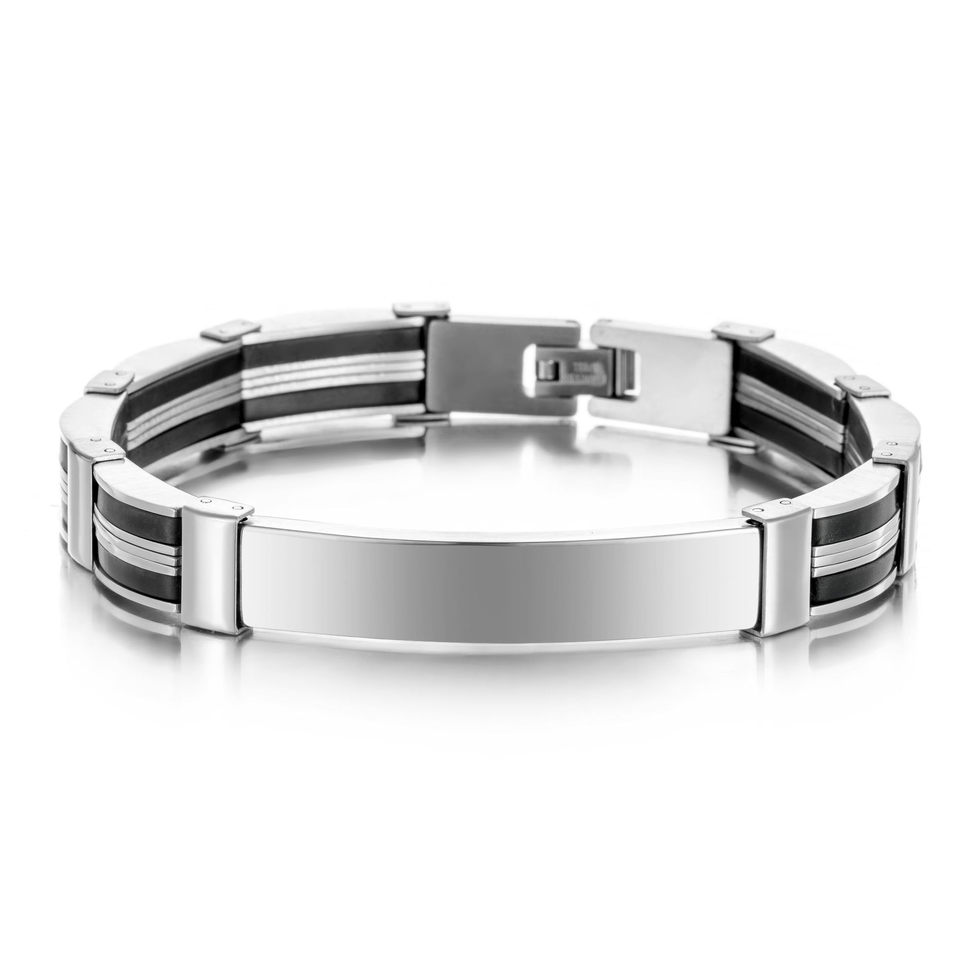 Punk Custom TEXT Name Men Stai - Silicone Band Women recension och pris