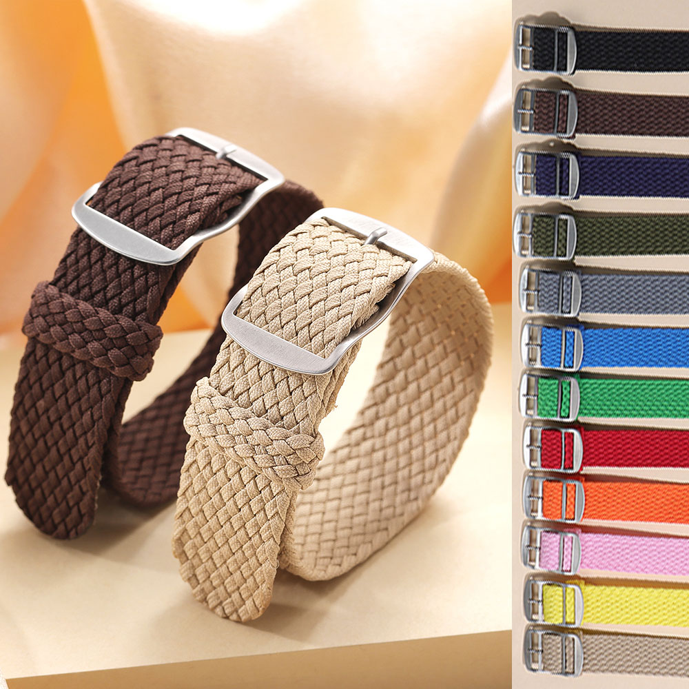 Nylon Woven Canvas Watch Band  - Perlon Strap Woven recension och pris